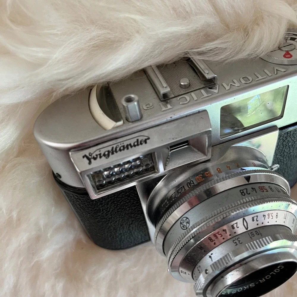 Vintage Voigtländer Vitomatic II 35mm Rangefinder Camera